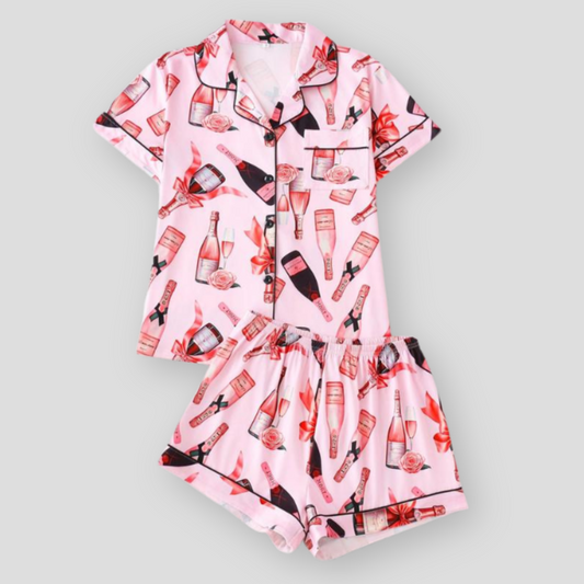 Pink Champagne Women's Pajama Set
